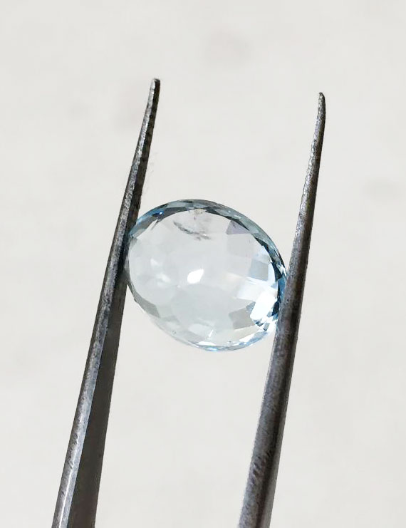 8.50 Ratti (7.58 ct) Natural Blue Topaz